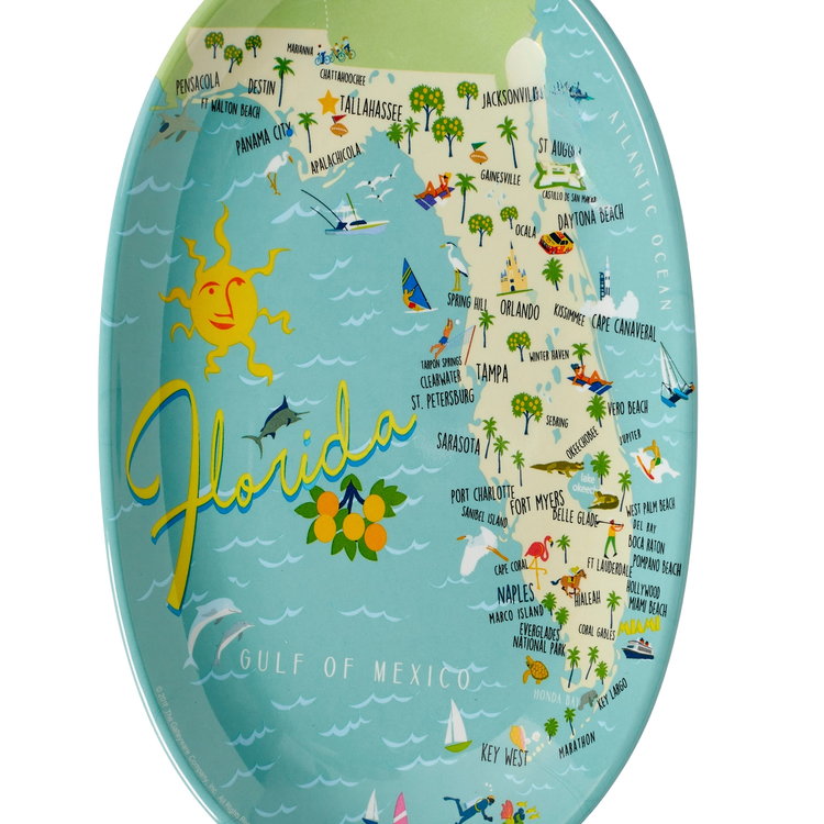 Florida Oval Dish