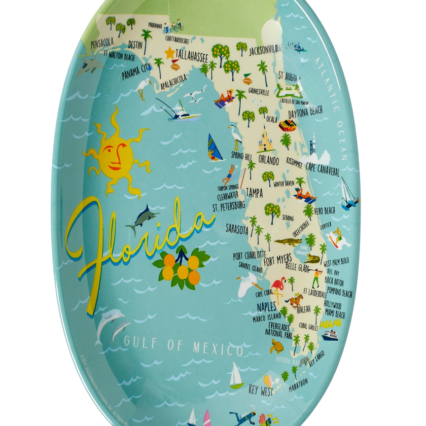 Florida Oval Dish