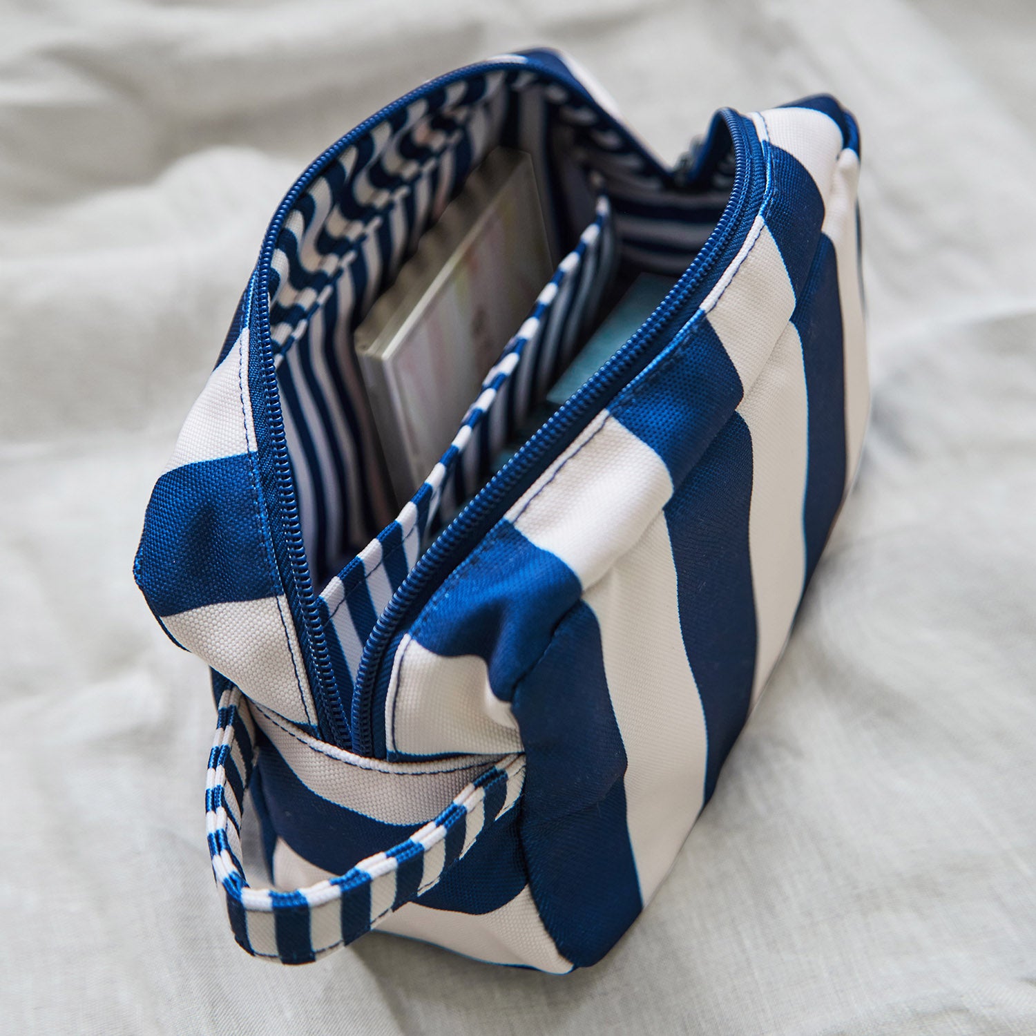Classic Stripe Toiletry Bag – junedays